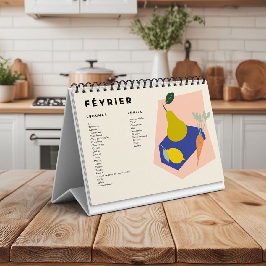 Calendrier Perpétuel des Saisons (Fruits & Légumes)